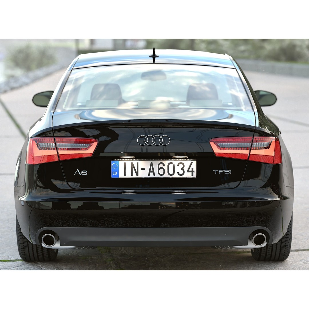Audi A6 2012 3D Model – Luxury Sedan, Rigged PBR Textures, FBX - View 6