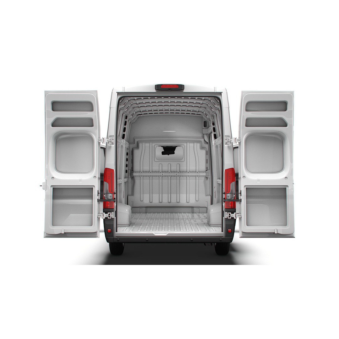 Citroen Jumper Van L4H3 3D Model – High Quality Interior, FBX, OBJ - View 12