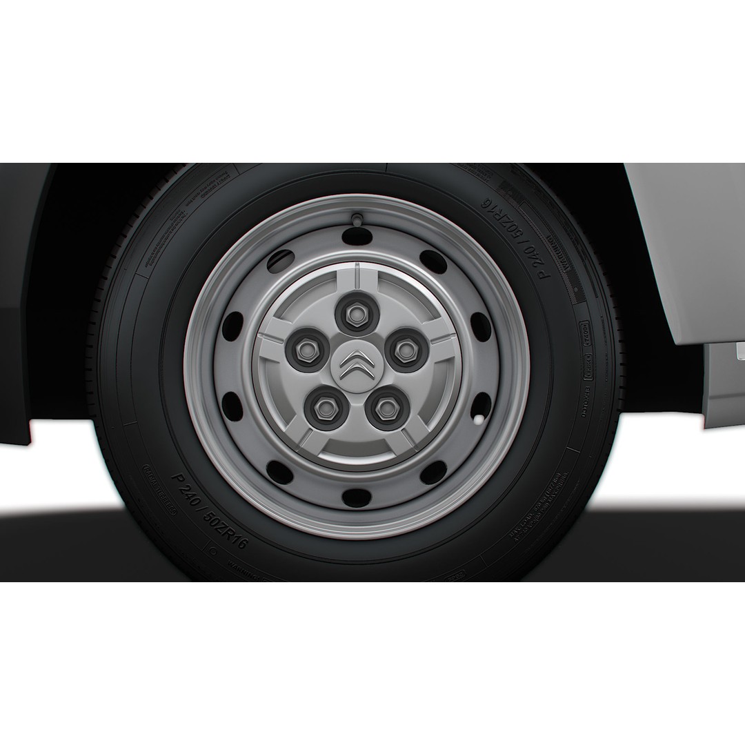 Citroen Jumper Van L4H3 3D Model – High Quality Interior, FBX, OBJ - View 14