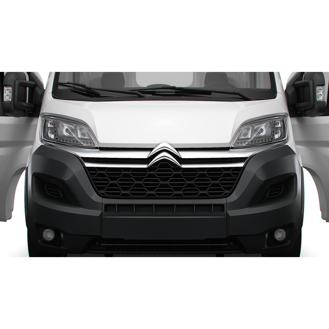 Citroen Jumper Van L4H3 3D Model – High Quality Interior, FBX, OBJ - View 9
