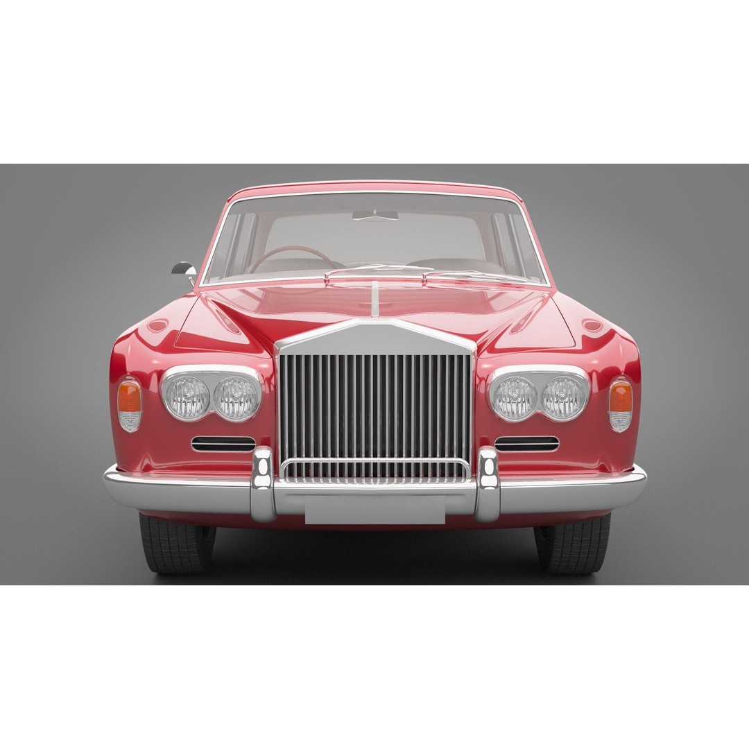 Generic Old Car 3D Model – Luxury Vehicle with Textures, FBX, OBJ - View 6