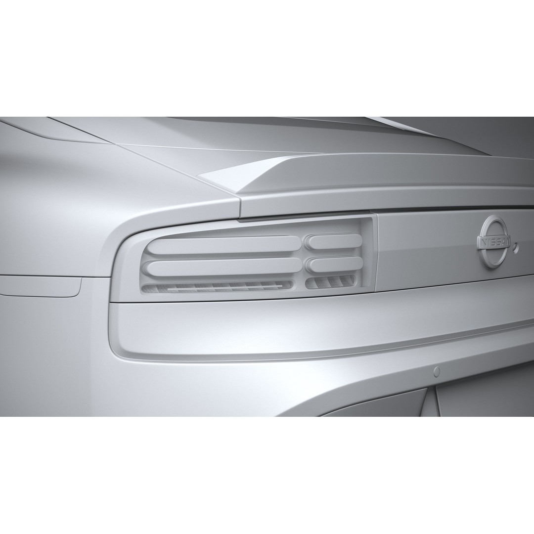 Nissan Z 2023 3D Model – High Poly Sport Coupe with Multiple Formats - View 26