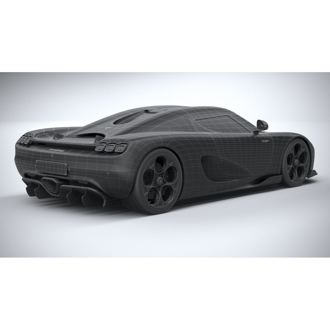 Koenigsegg CC850 3D Model – High Poly Sport Car Asset, FBX, OBJ
