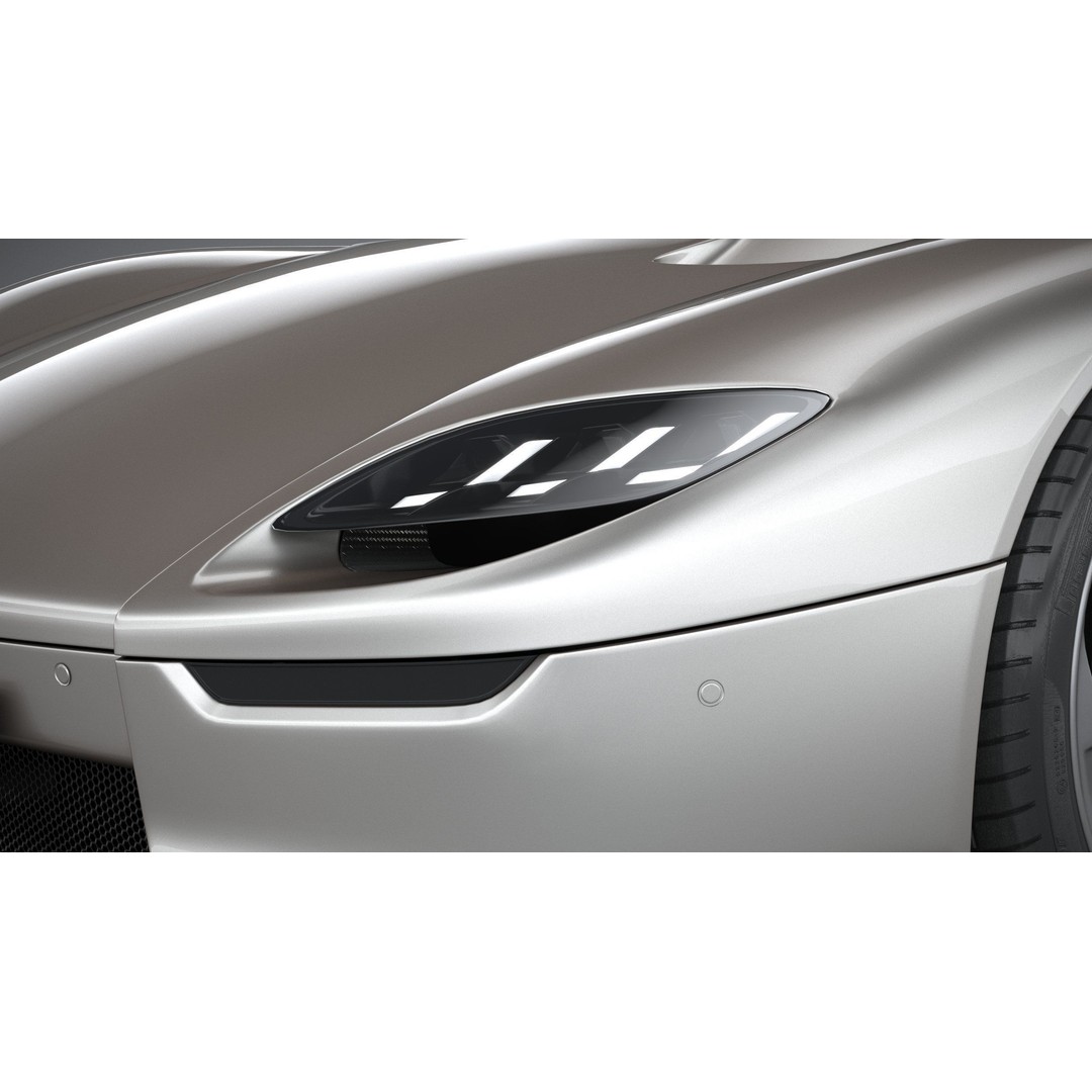 Koenigsegg CC850 3D Model – High Poly Sport Car Asset, FBX, OBJ - View 16