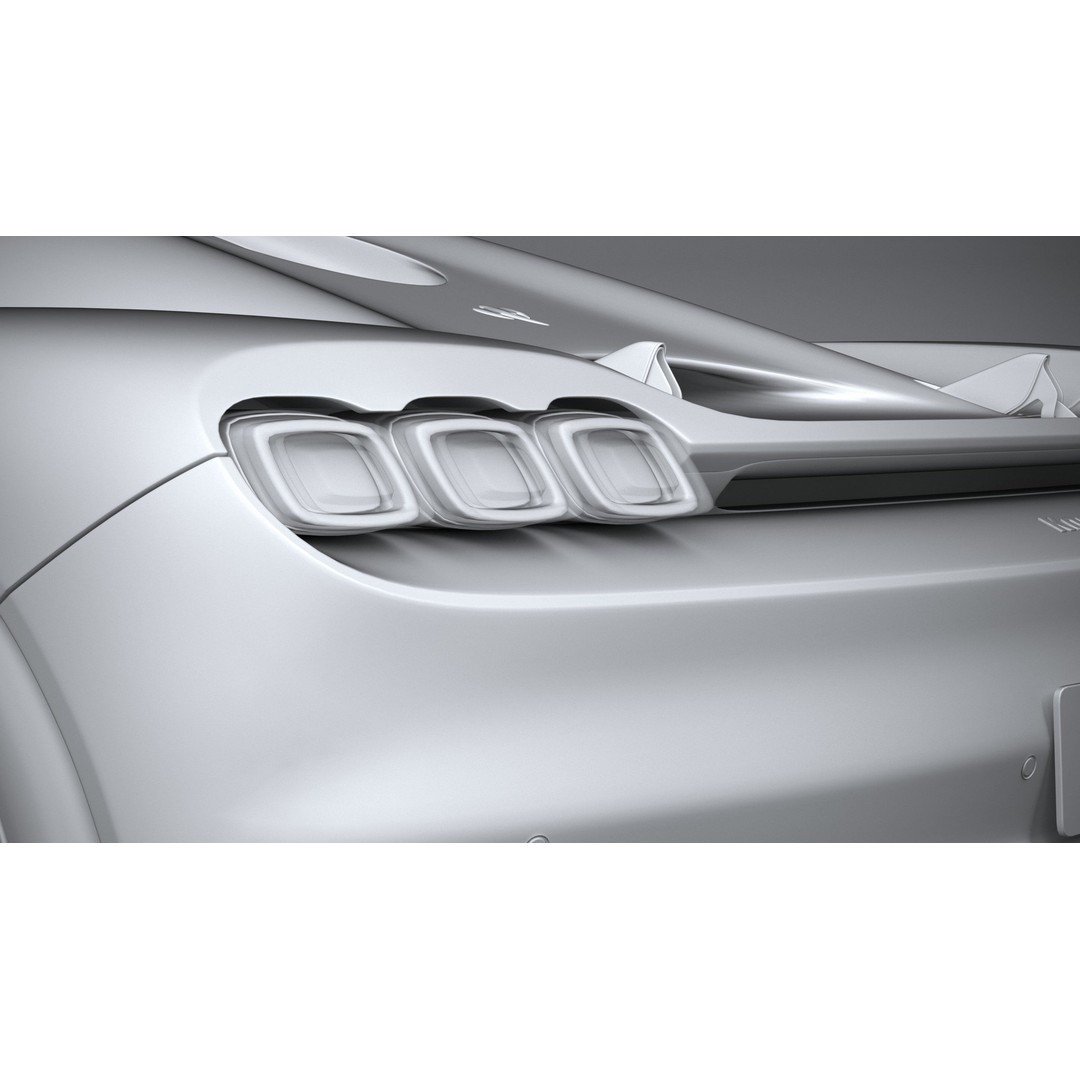 Koenigsegg CC850 3D Model – High Poly Sport Car Asset, FBX, OBJ - View 26