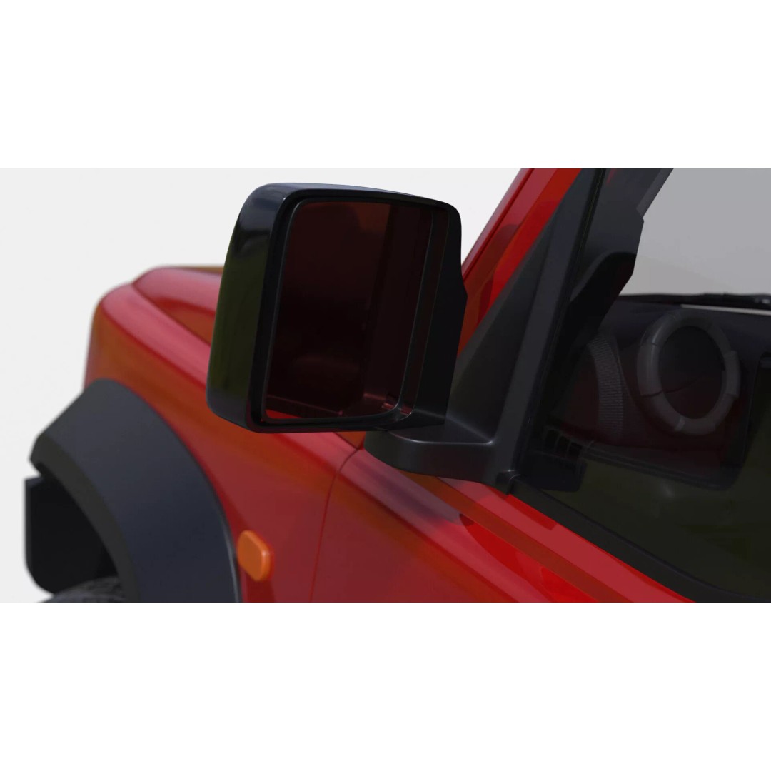 Red SUV 3D Model – Rigged Compact Off-Road Vehicle, FBX, PBR - View 21
