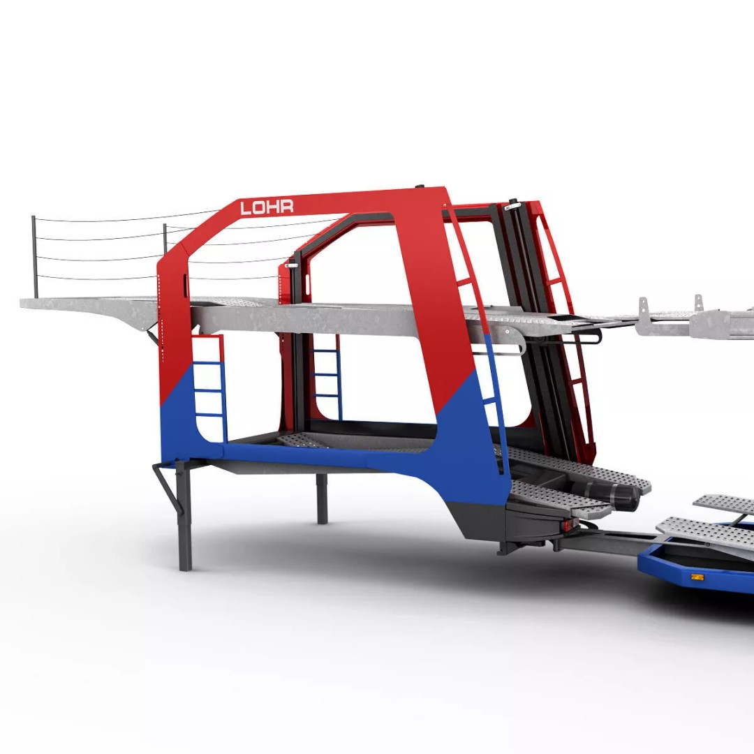 Mercedes-Benz Antos 3D Model – Realistic Truck Transporter, FBX, OBJ - View 23