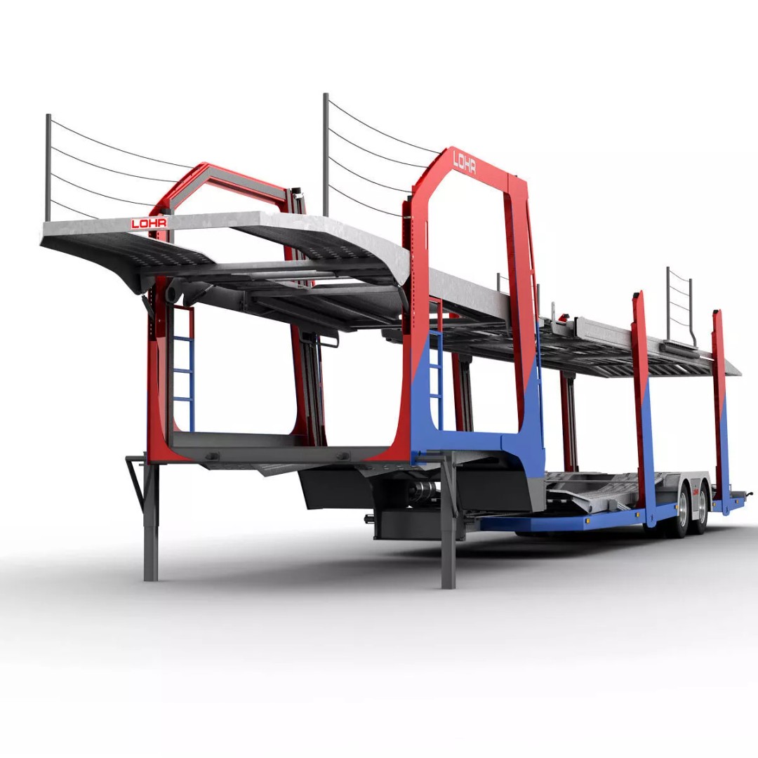 Mercedes-Benz Antos 3D Model – Realistic Truck Transporter, FBX, OBJ - View 24