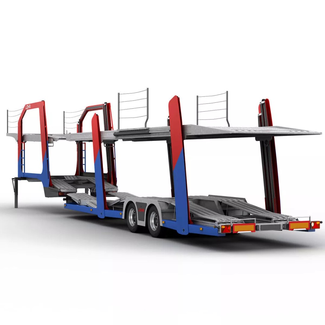Mercedes-Benz Antos 3D Model – Realistic Truck Transporter, FBX, OBJ - View 27