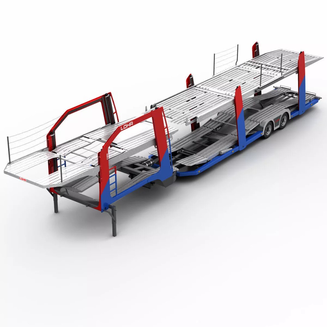 Mercedes-Benz Antos 3D Model – Realistic Truck Transporter, FBX, OBJ - View 28
