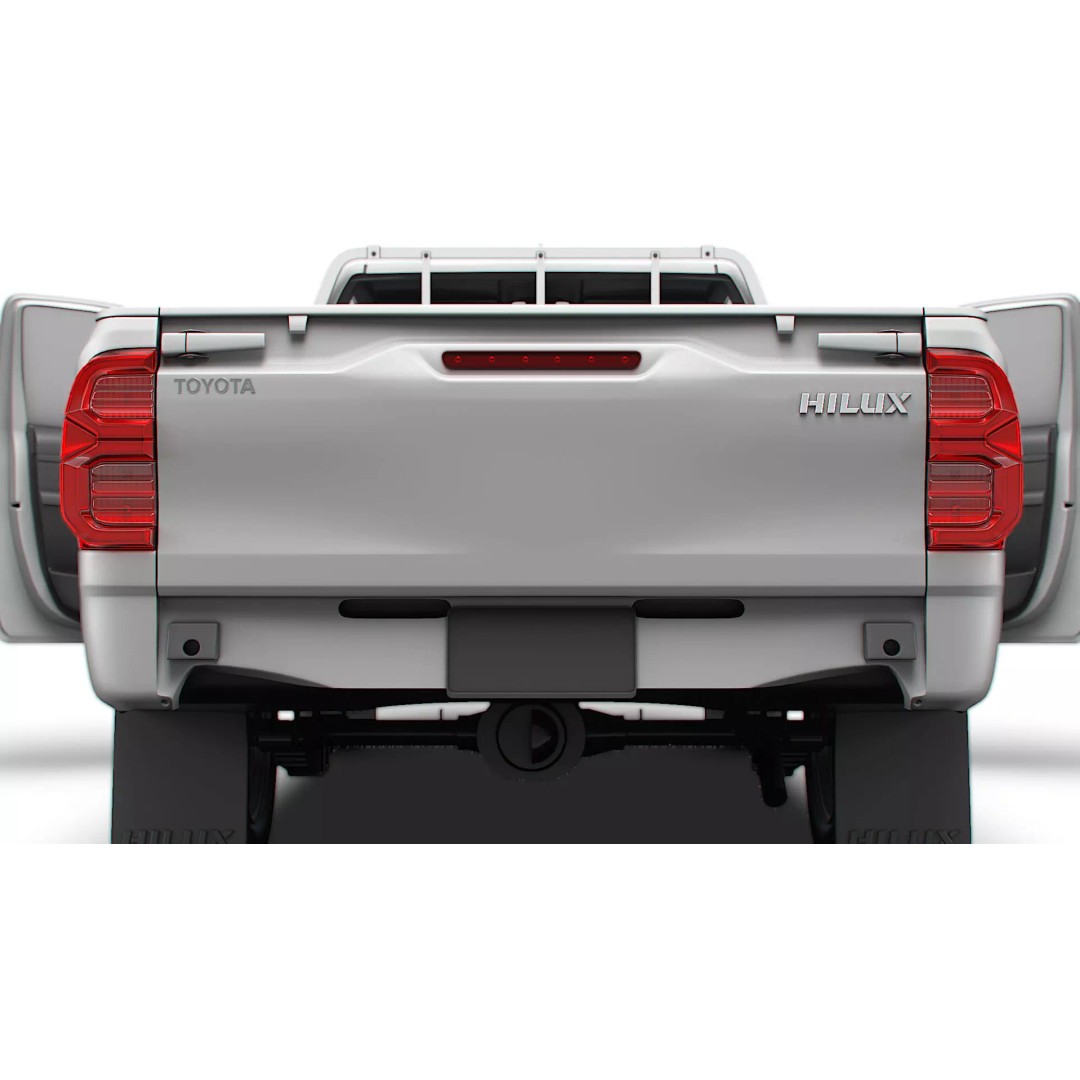 Toyota Hilux RegCab 3D Model – High-Quality SUV, FBX, PBR Textures - View 12