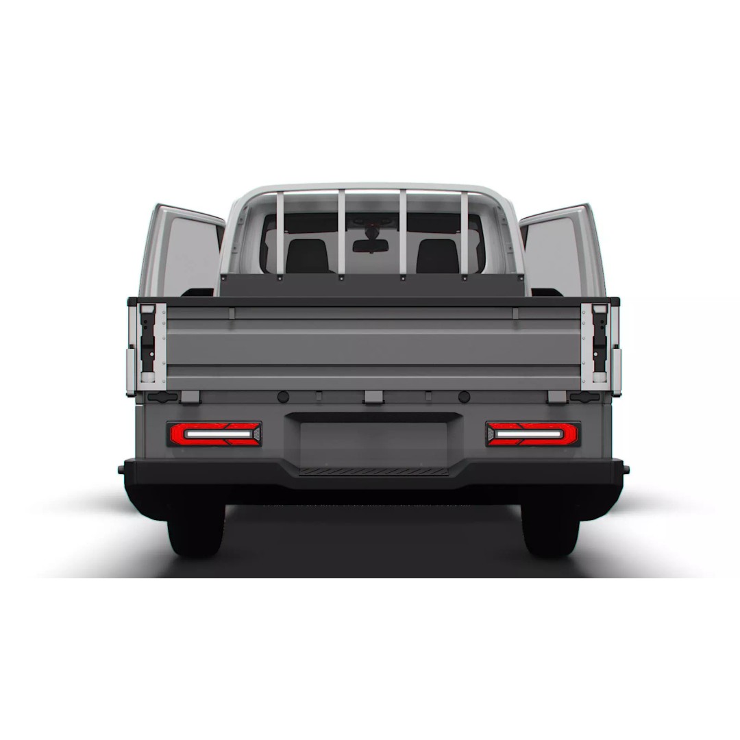 KIA PV5 Chassis OpenBed 3D Model – High Poly Vehicle Asset, FBX - View 11