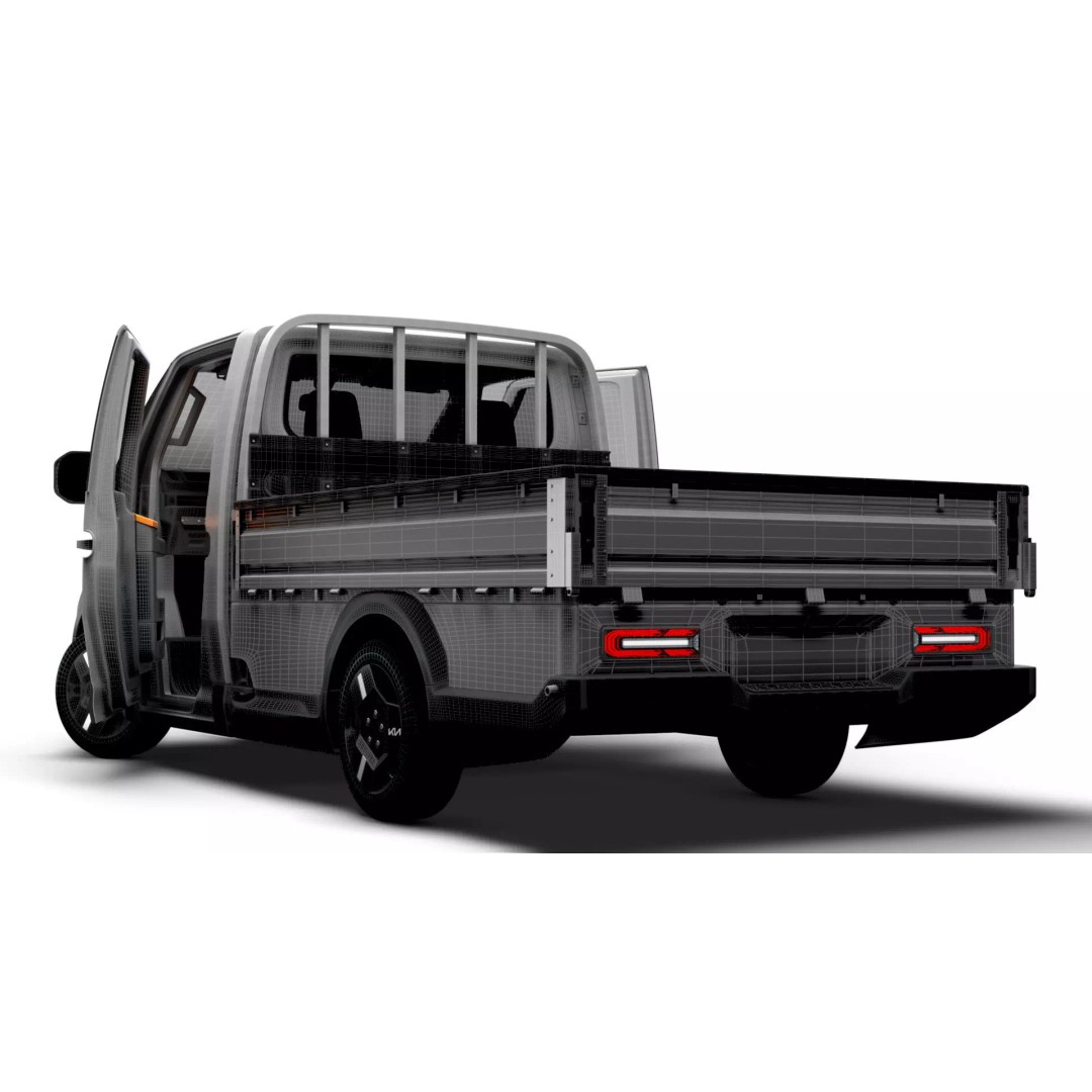 KIA PV5 Chassis OpenBed 3D Model – High Poly Vehicle Asset, FBX - View 16
