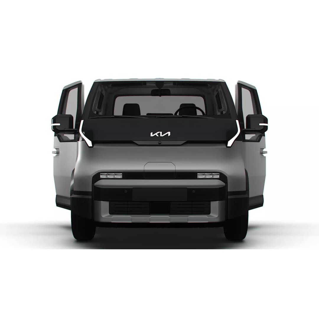 KIA PV5 Chassis OpenBed 3D Model – High Poly Vehicle Asset, FBX - View 7