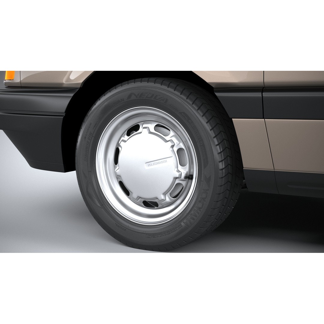 Volkswagen Passat B3 Sedan 3D Model – High Poly Classic Car, FBX, OBJ - View 19