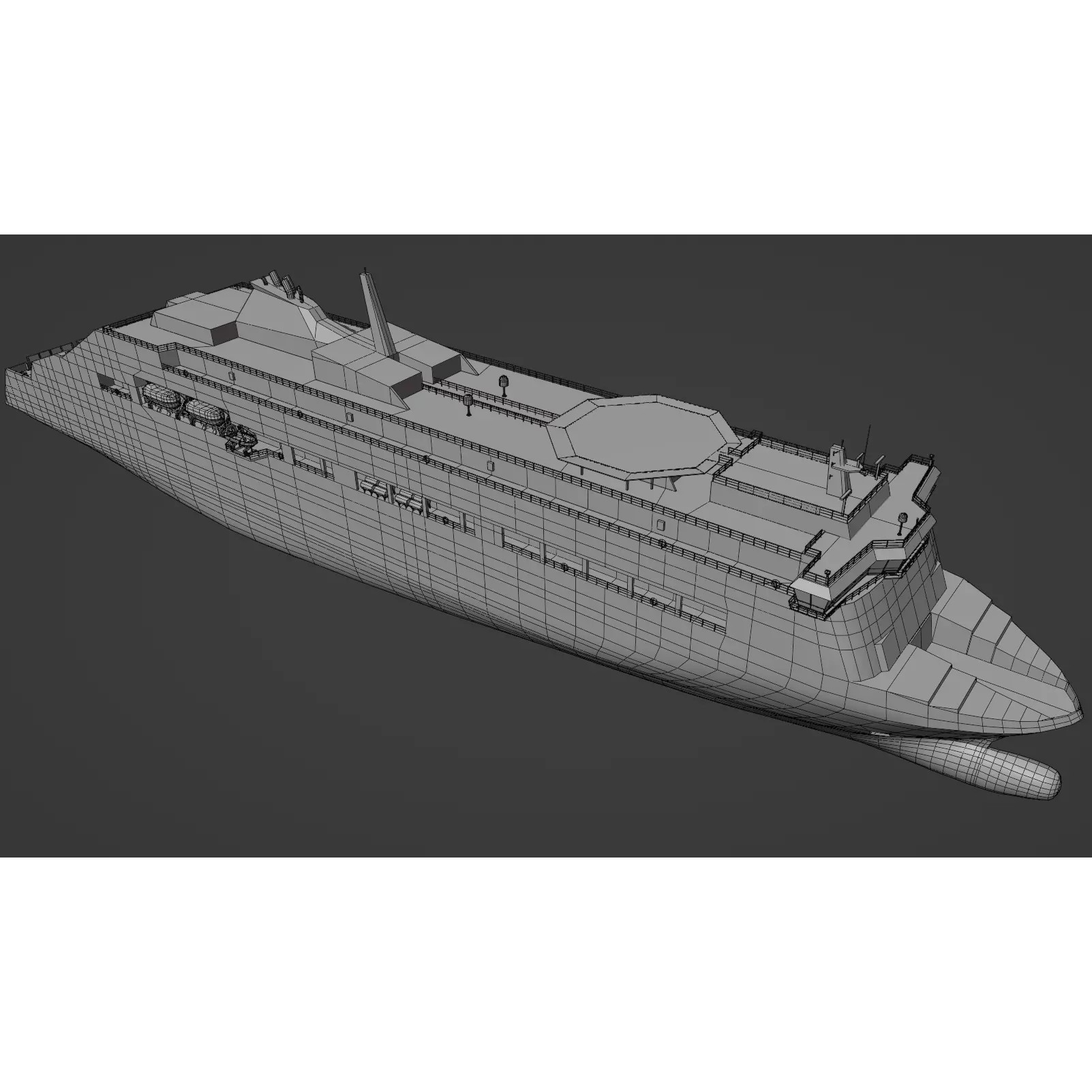 Spirit of Tasmania V - Low-Poly 3D Model - View 11