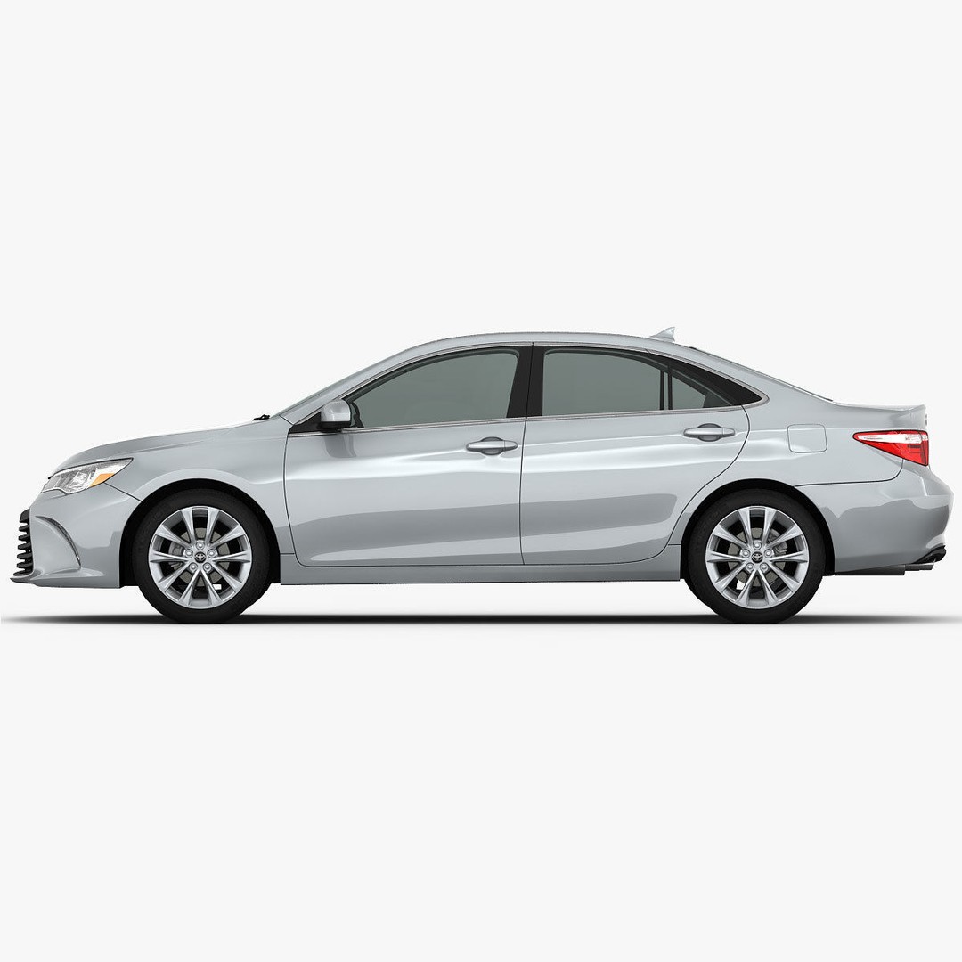 Toyota Camry XLE 2015 3D Model – Detailed Interior, FBX, OBJ - View 14