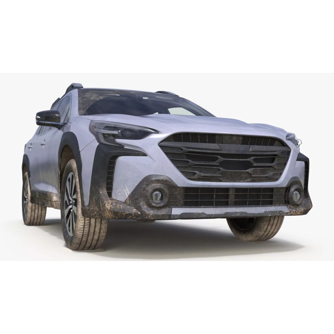 Modern City Crossover SUV 3D Model – High Poly PBR Asset, FBX - View 15
