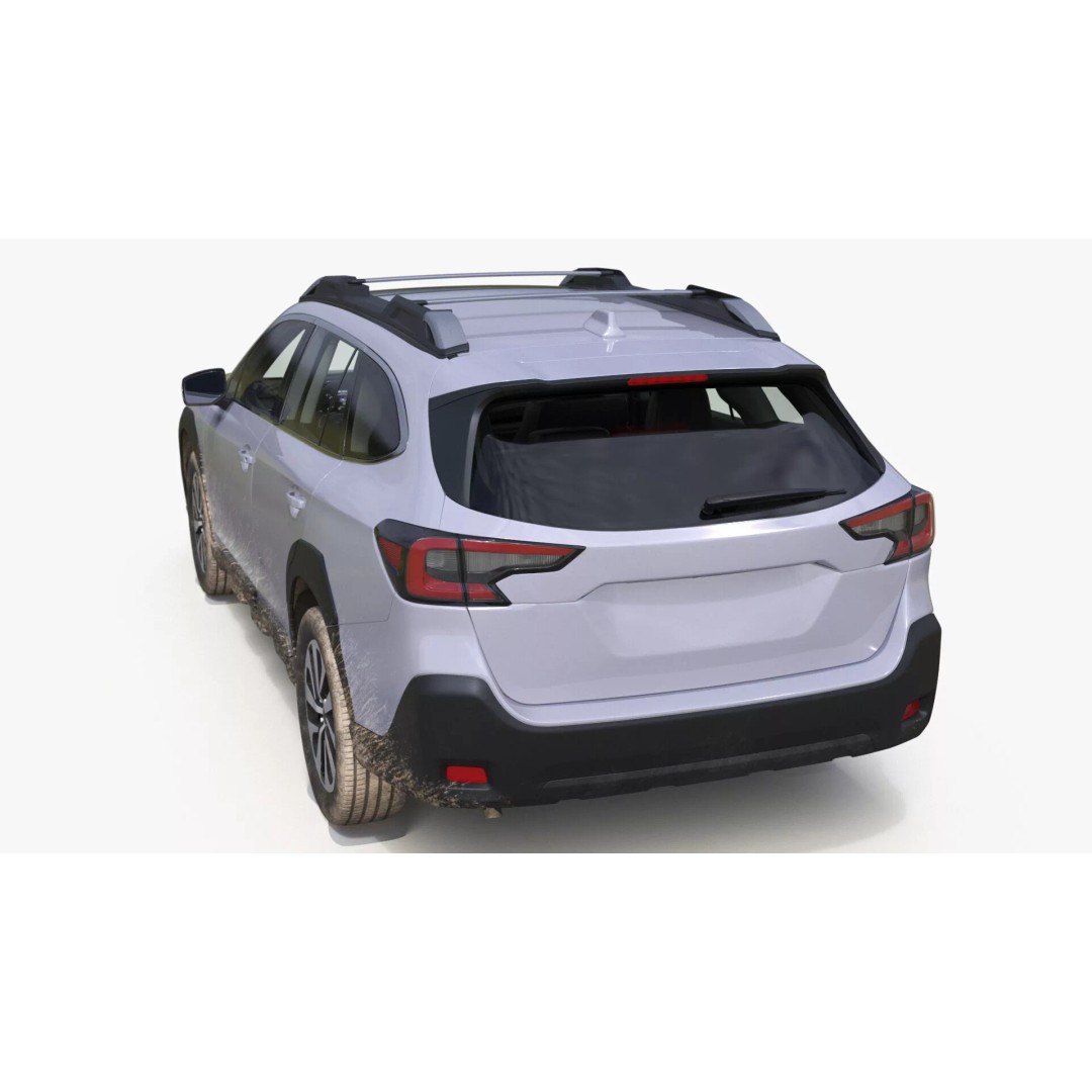 Modern City Crossover SUV 3D Model – High Poly PBR Asset, FBX - View 16