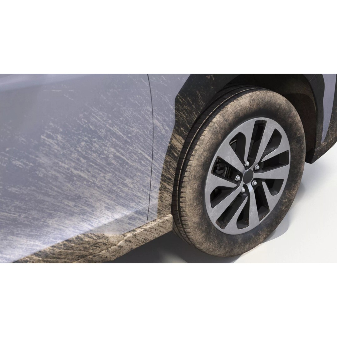 Modern City Crossover SUV 3D Model – High Poly PBR Asset, FBX - View 17