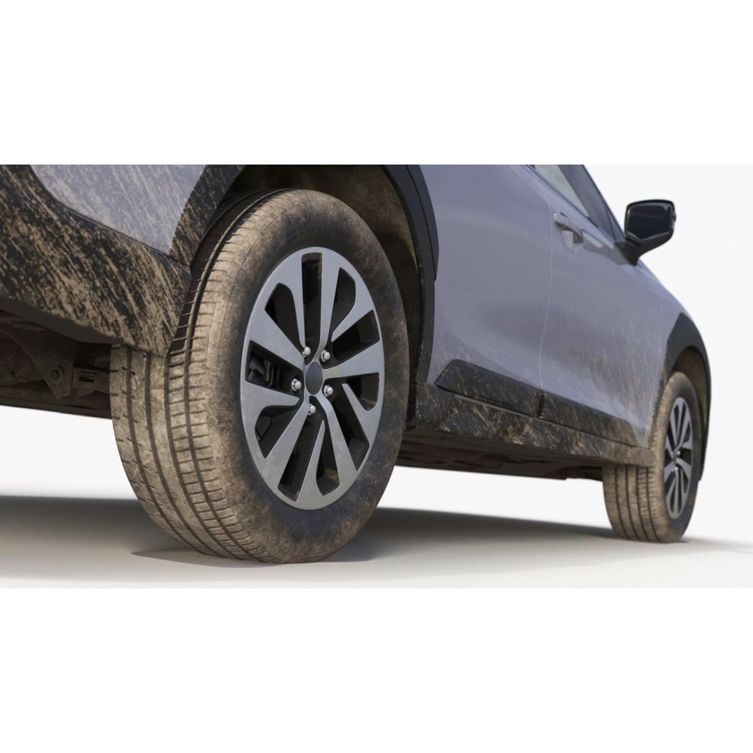 Modern City Crossover SUV 3D Model – High Poly PBR Asset, FBX - View 20