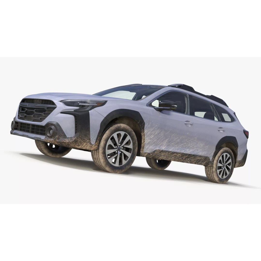Modern City Crossover SUV 3D Model – High Poly PBR Asset, FBX - View 22