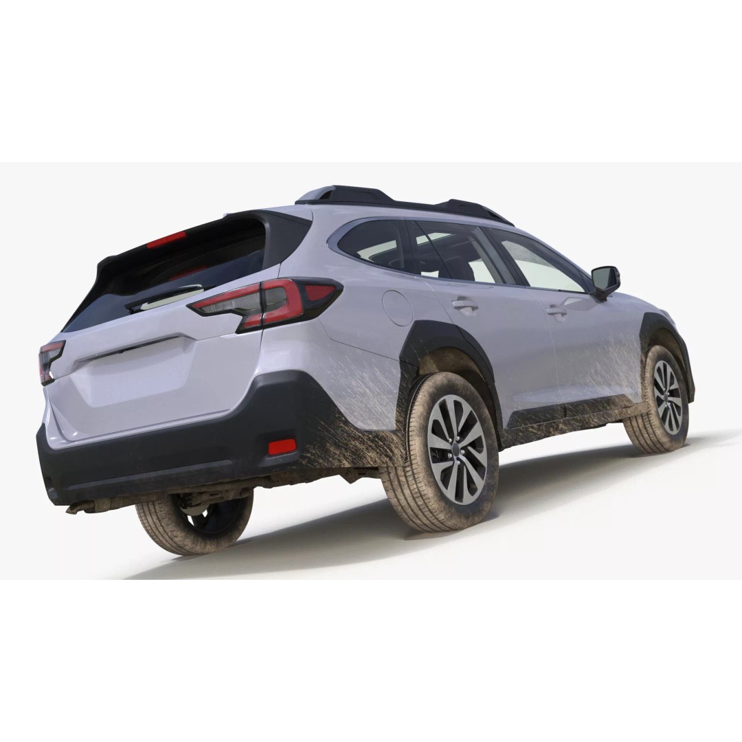 Modern City Crossover SUV 3D Model – High Poly PBR Asset, FBX - View 23
