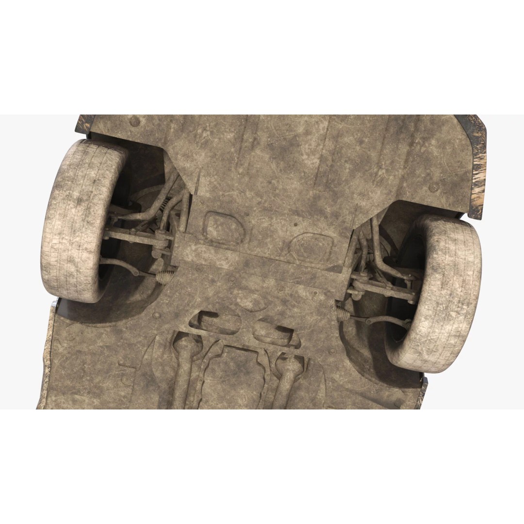 Modern City Crossover SUV 3D Model – High Poly PBR Asset, FBX - View 26