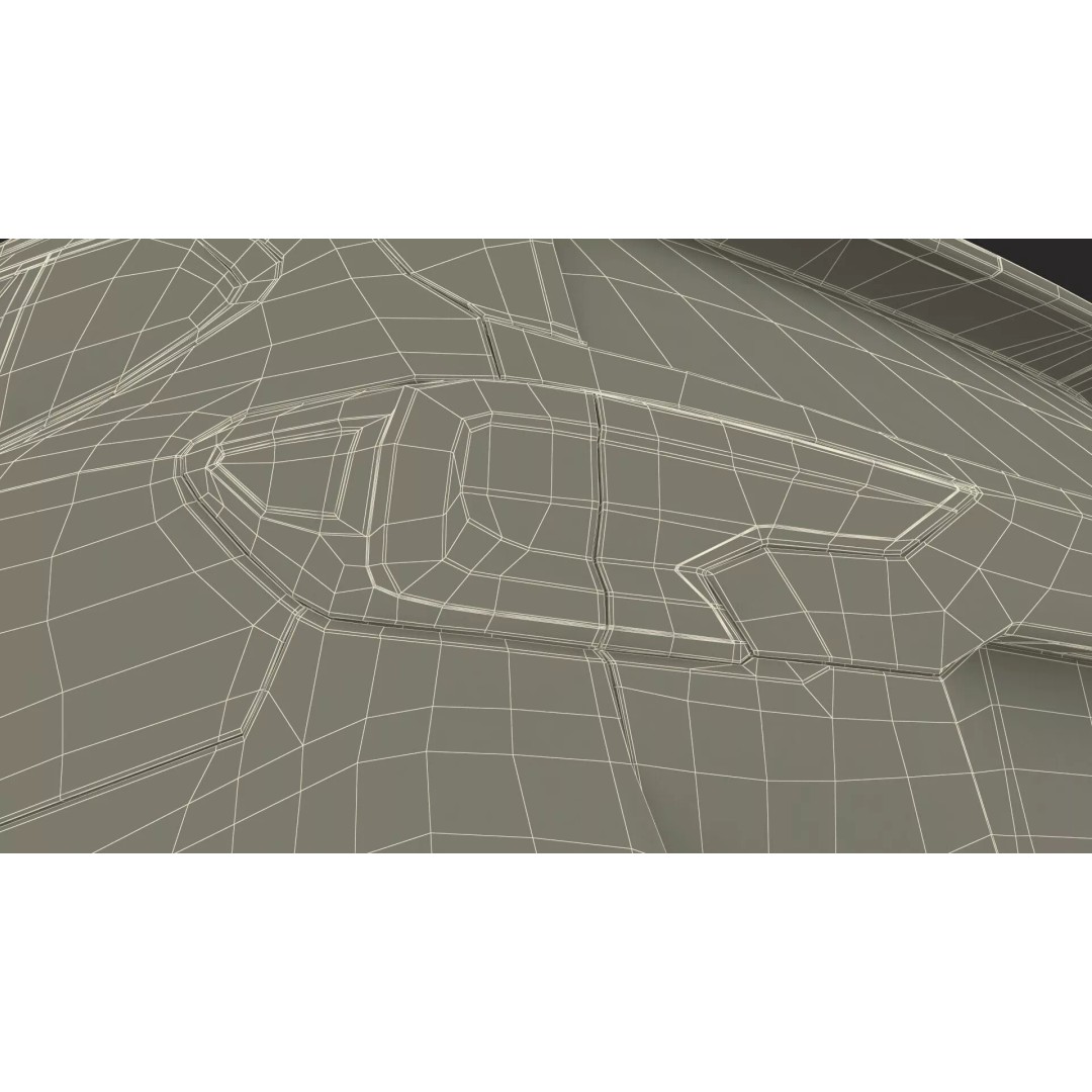 Modern City Crossover SUV 3D Model – High Poly PBR Asset, FBX - View 42