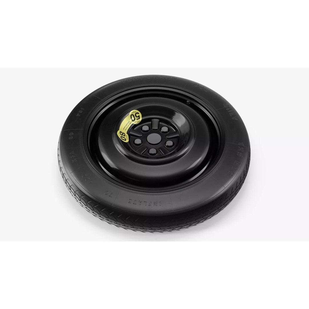 Spare Tire Compact Wheel 3D Model – High Quality PBR Vehicle Part, FBX - View 2