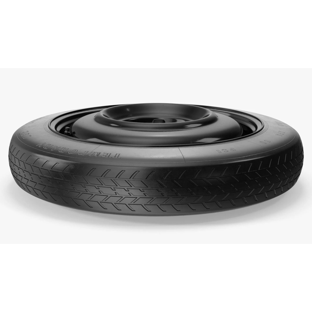 Spare Tire Compact Wheel 3D Model – High Quality PBR Vehicle Part, FBX - View 7