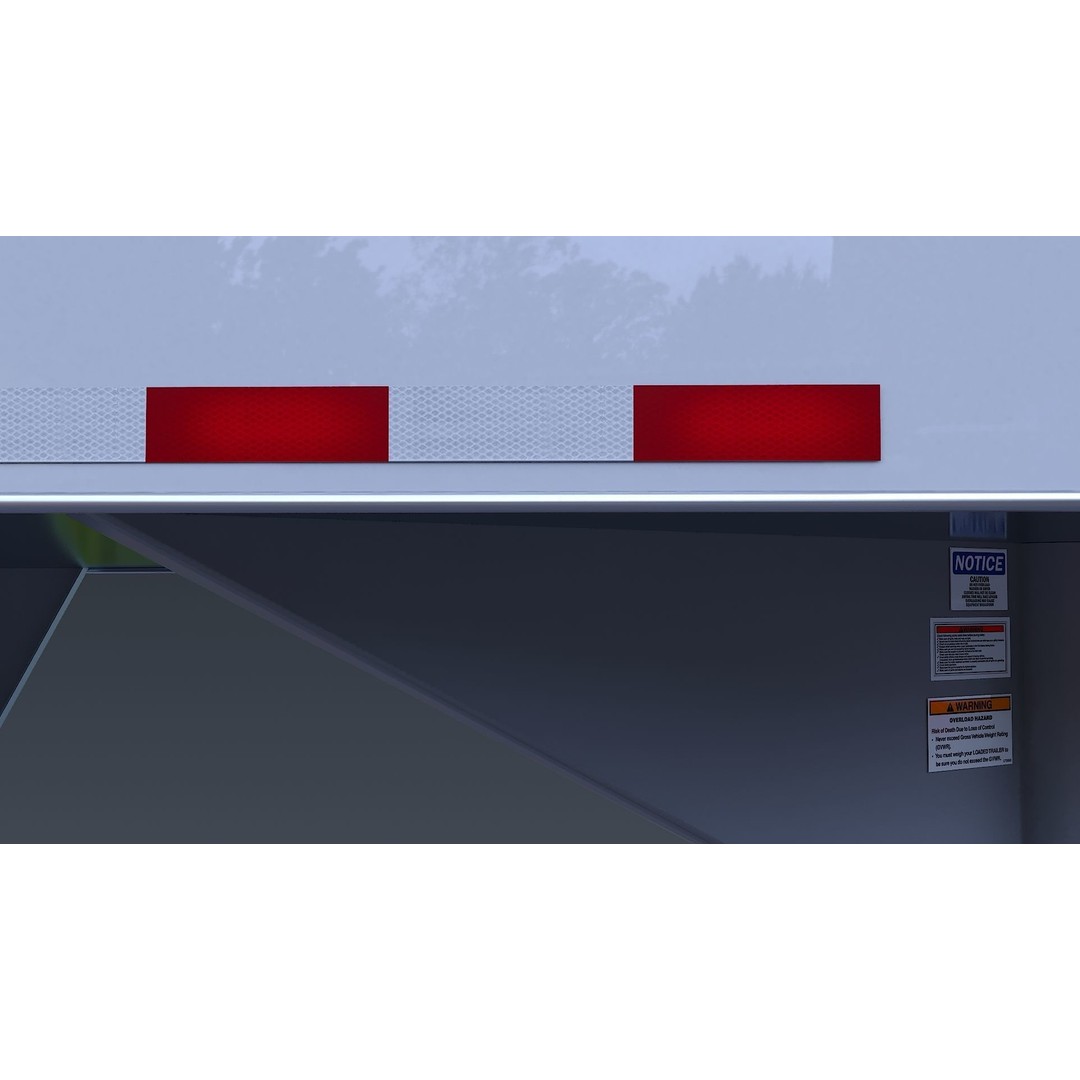 Gooseneck Horse Trailer 3D Model – Low Poly Game Asset, PBR Textures - View 23