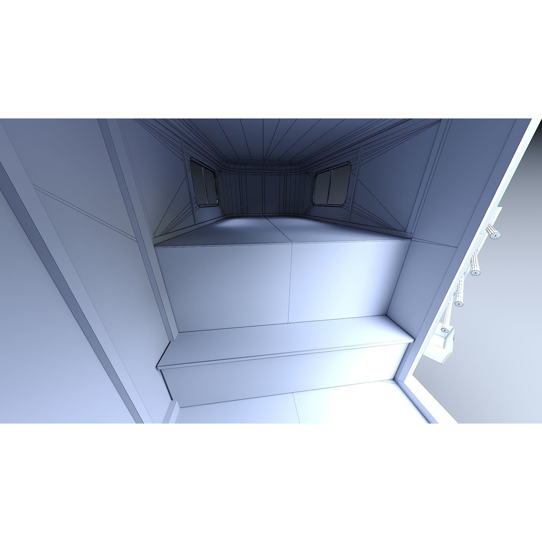 Gooseneck Horse Trailer 3D Model – Low Poly Game Asset, PBR Textures - View 39