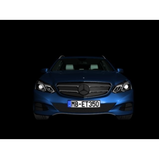 Mercedes Benz E-Class 3D Model – Realistic Luxury Sedan, FBX, C4D - View 3