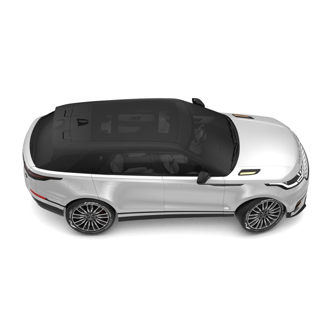 2018 Land Rover Range Rover Velar 3D Model – High Poly PBR Asset, FBX - View 12