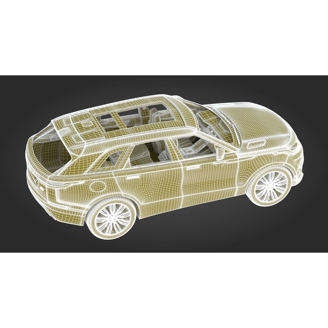2018 Land Rover Range Rover Velar 3D Model – High Poly PBR Asset, FBX - View 26