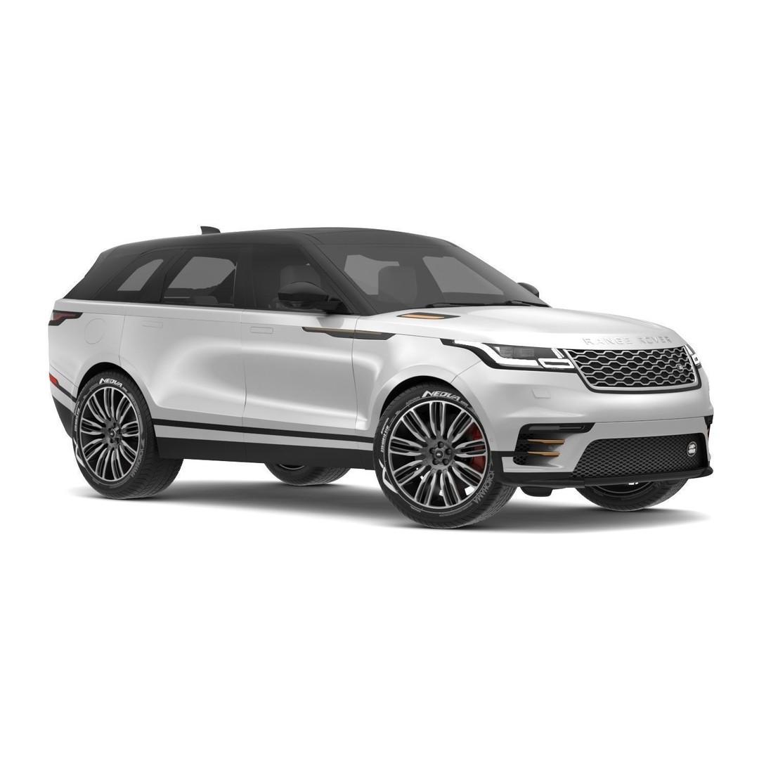 2018 Land Rover Range Rover Velar 3D Model – High Poly PBR Asset, FBX - View 3
