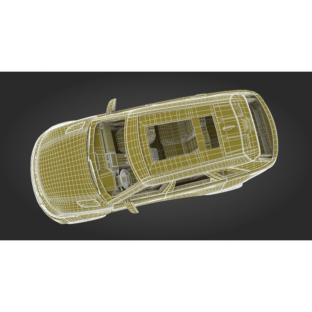 2018 Land Rover Range Rover Velar 3D Model – High Poly PBR Asset, FBX - View 31
