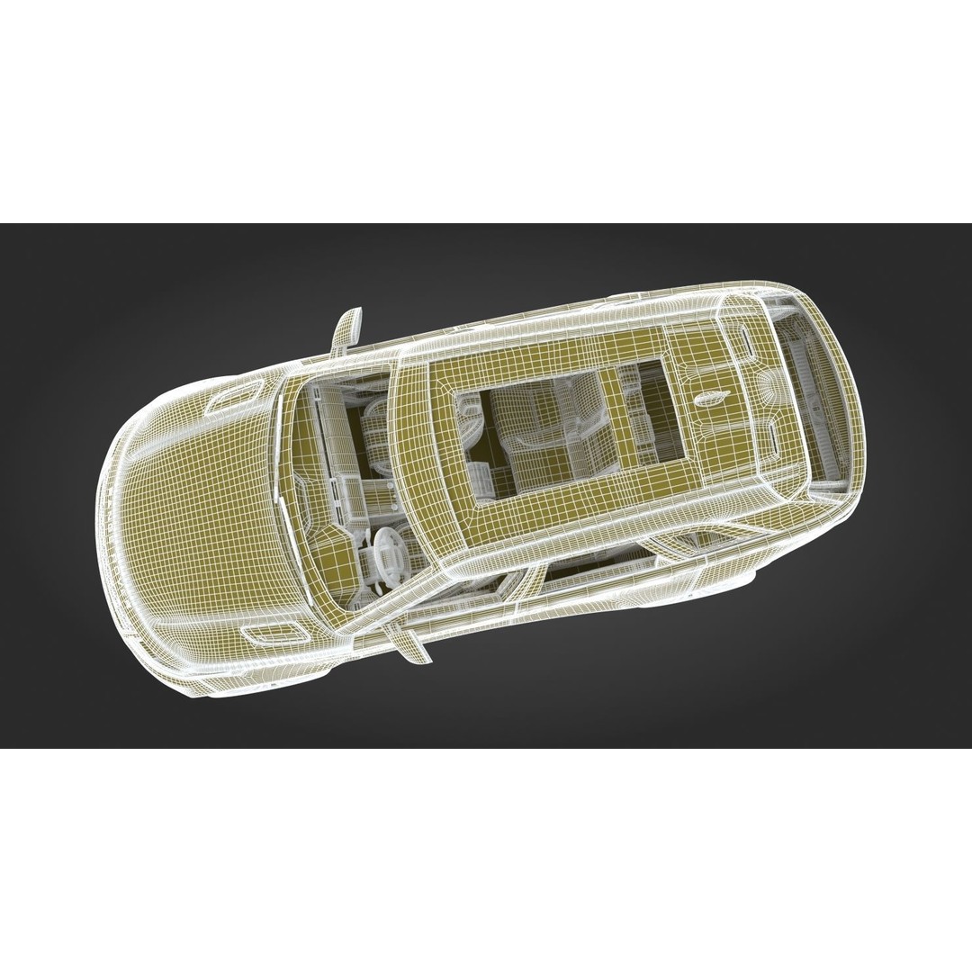 2018 Land Rover Range Rover Velar 3D Model – High Poly PBR Asset, FBX - View 32