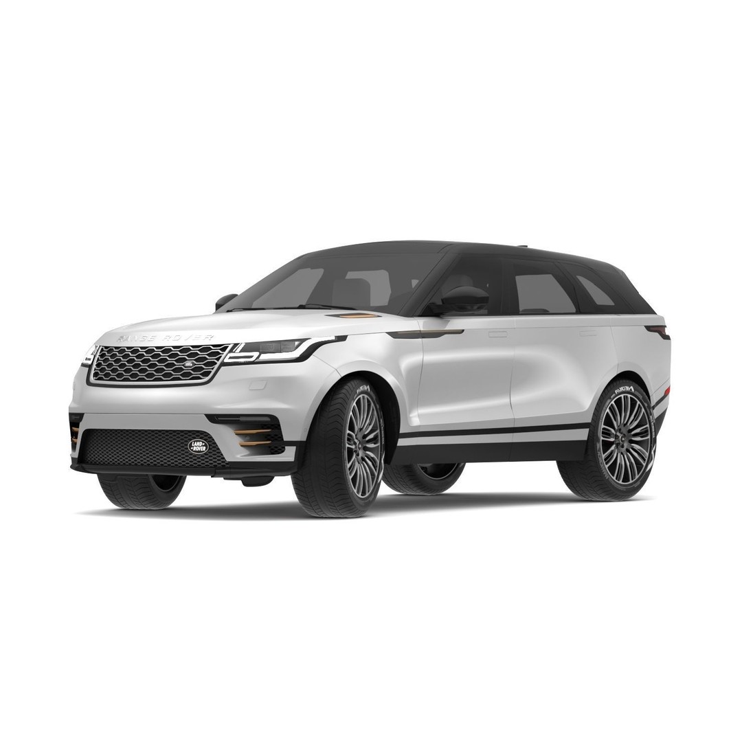 2018 Land Rover Range Rover Velar 3D Model – High Poly PBR Asset, FBX - View 6