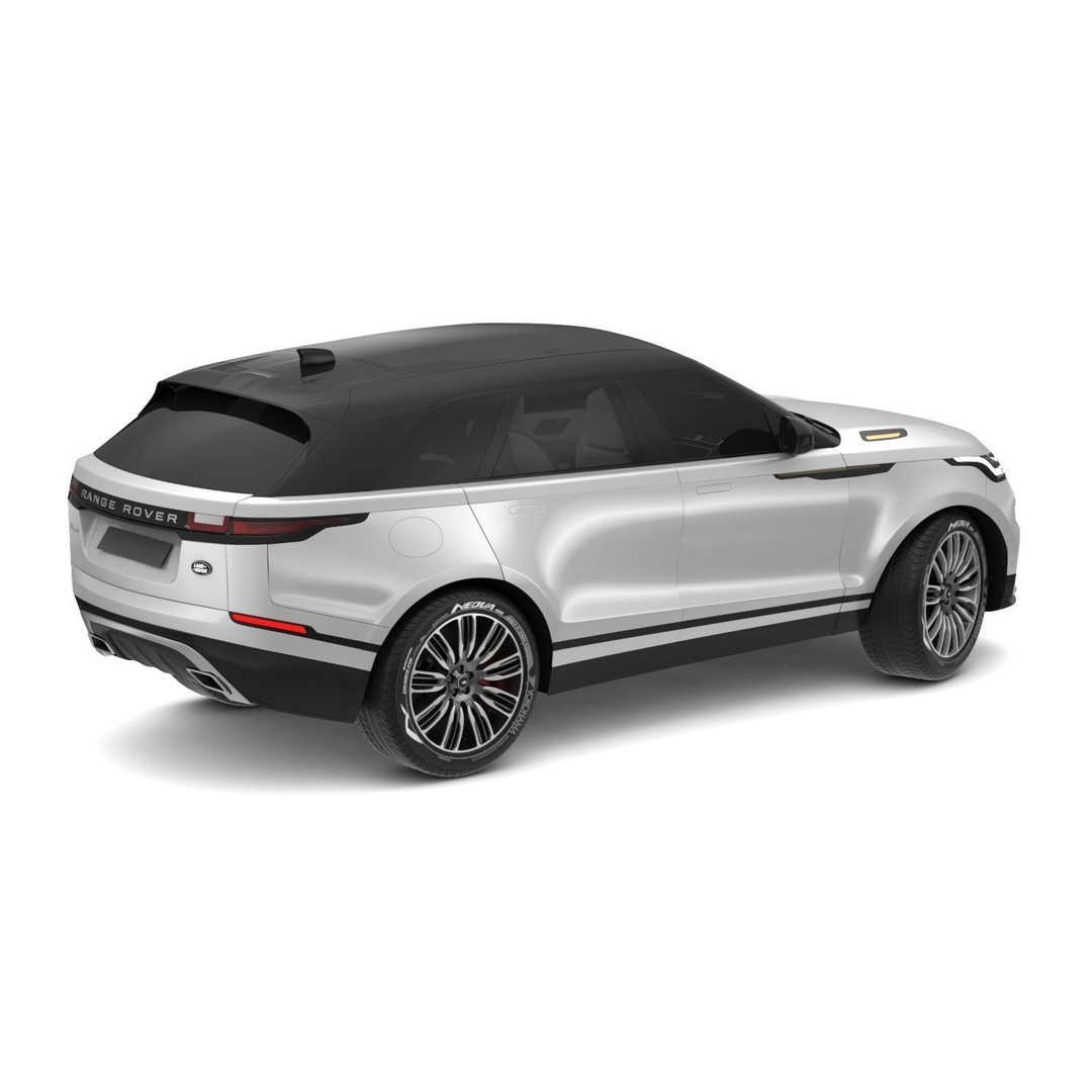 2018 Land Rover Range Rover Velar 3D Model – High Poly PBR Asset, FBX - View 8