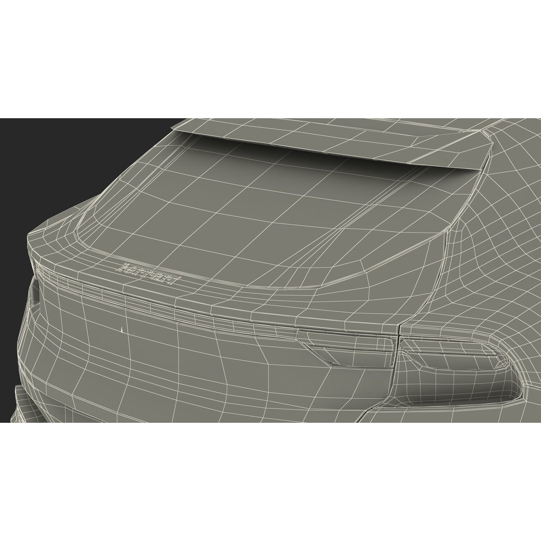 2023 Red Ferrari Purosangue SUV 3D Model – High Poly Game-Ready FBX - View 38
