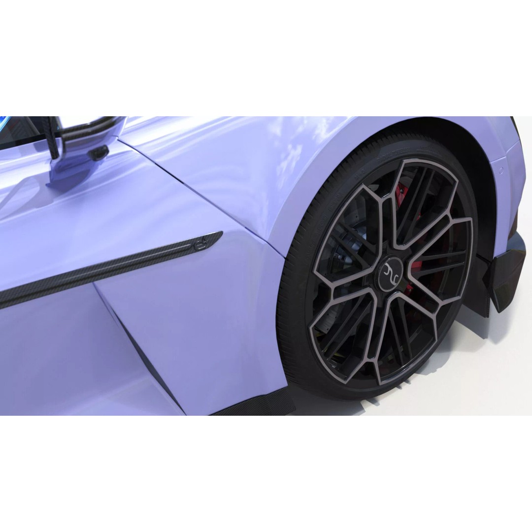 BYD Yangwang U9 Violet Color 3D Model – High Poly PBR Asset, FBX, OBJ - View 17