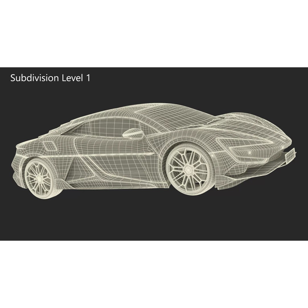 BYD Yangwang U9 Violet Color 3D Model – High Poly PBR Asset, FBX, OBJ - View 29