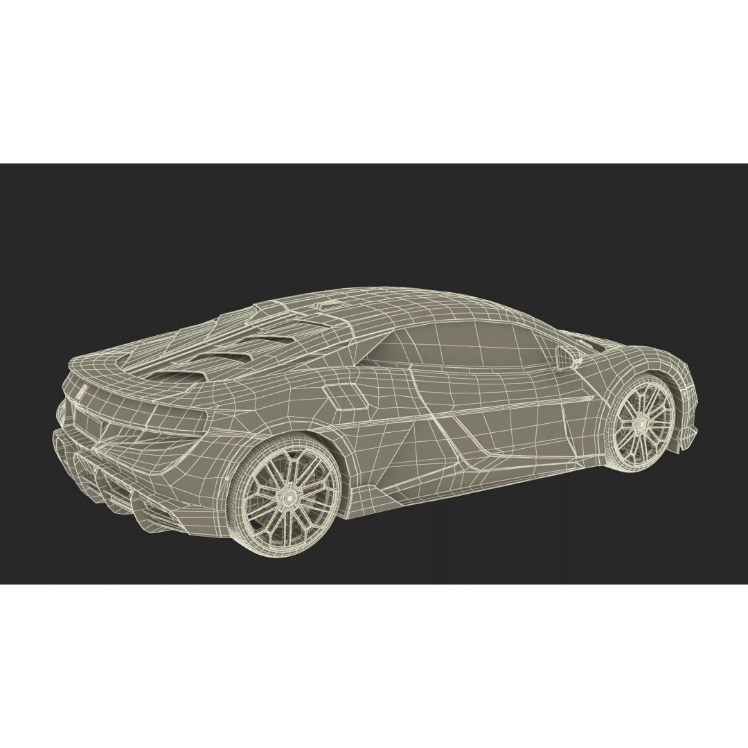 BYD Yangwang U9 Violet Color 3D Model – High Poly PBR Asset, FBX, OBJ - View 33