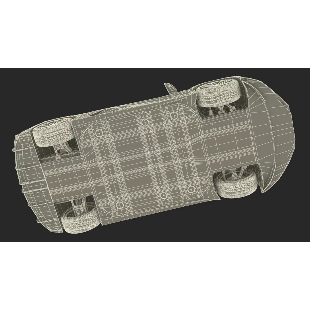 BYD Yangwang U9 Violet Color 3D Model – High Poly PBR Asset, FBX, OBJ - View 35