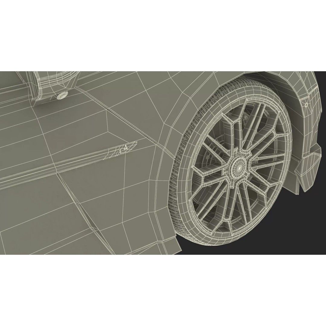 BYD Yangwang U9 Violet Color 3D Model – High Poly PBR Asset, FBX, OBJ - View 38