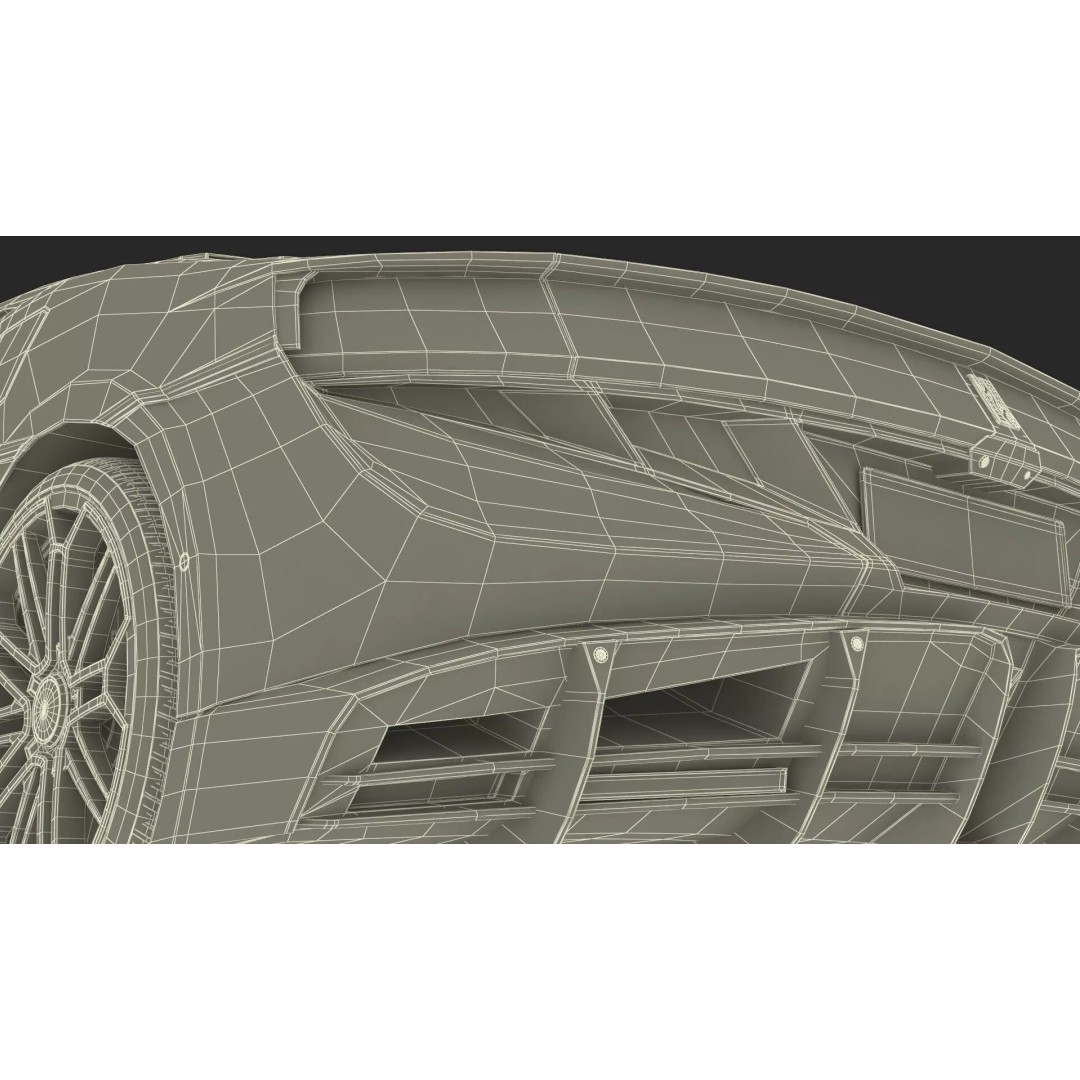 BYD Yangwang U9 Violet Color 3D Model – High Poly PBR Asset, FBX, OBJ - View 40