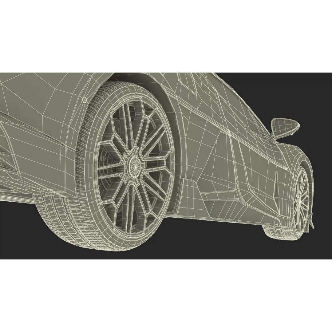 BYD Yangwang U9 Violet Color 3D Model – High Poly PBR Asset, FBX, OBJ - View 41