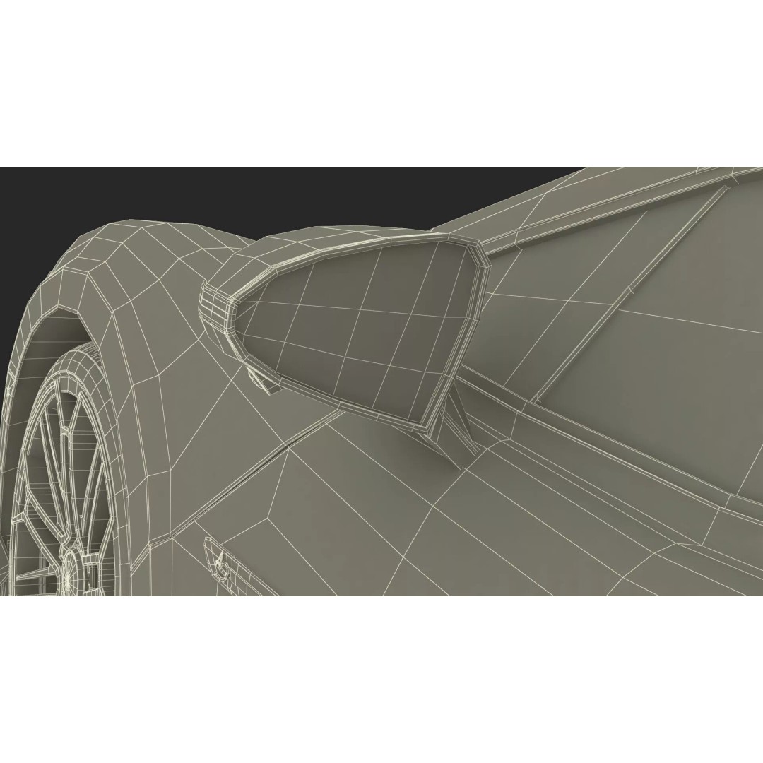 BYD Yangwang U9 Violet Color 3D Model – High Poly PBR Asset, FBX, OBJ - View 42
